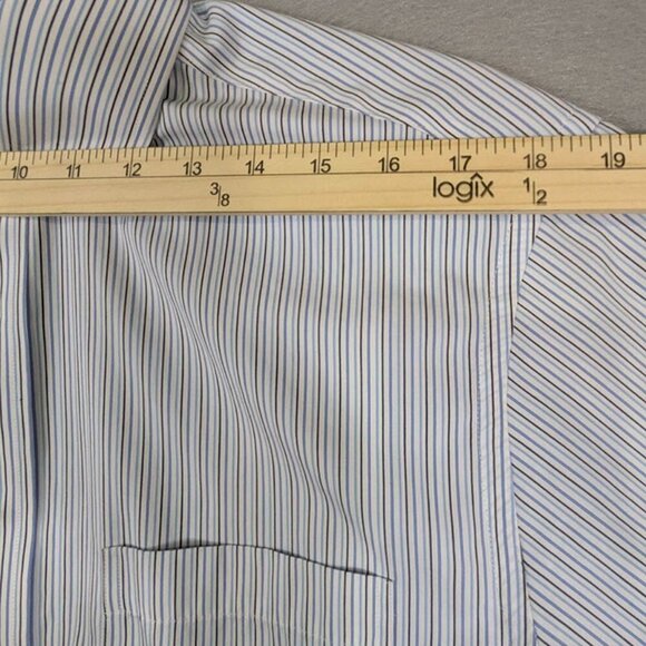 2 Jos A Bank Dress Shirts Mens 16-34 Travelers Collection Tailored Fit Classic - Picture 5 of 16
